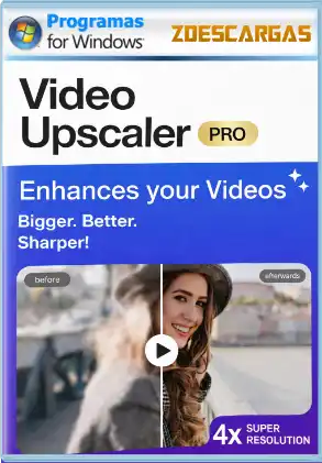 Descargar gratis Nero AI Video Upscaler Pro Full 2026