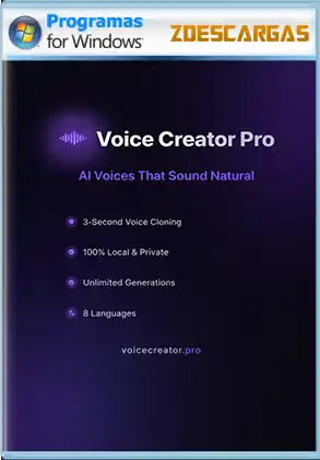 Voice Creator Pro (2026) v1.1.9 – Clona y Genera voz